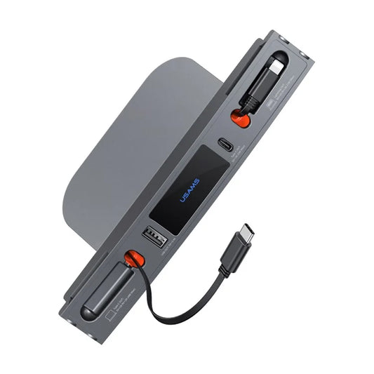 USAMS US-SJ649 For Tesla 3 / Y 60W Car Central Control Charging Hub