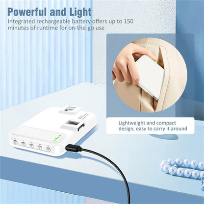 Rechargeable 60-LED Dimmable Fill Light for Mobile Phone  /  Camera  /  ComputerWhite