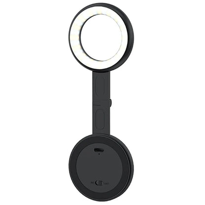 V19 Portable Magnetic Phone Selfie Lamp Round Skin Beauty Live Streaming LED Fill Light