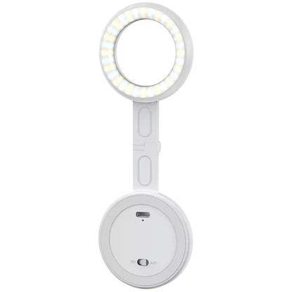 V19 Portable Magnetic Phone Selfie Lamp Round Skin Beauty Live Streaming LED Fill Light