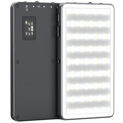 C02A Portable Mini Camera RGB Fill Light Live Streaming Photography LED Fill Light