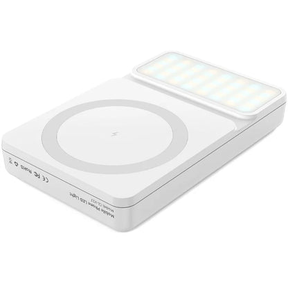V17 Magnetic Phone Photography Lamp Wireless Charger Rechargeable Live Streaming RGB LED Fill Light