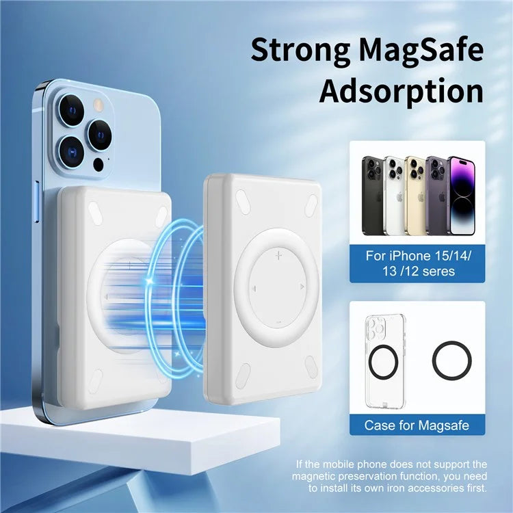 V17 Magnetic Phone Photography Lamp Wireless Charger Rechargeable Live Streaming RGB LED Fill Light