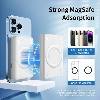 V17 Magnetic Phone Photography Lamp Wireless Charger Rechargeable Live Streaming RGB LED Fill Light