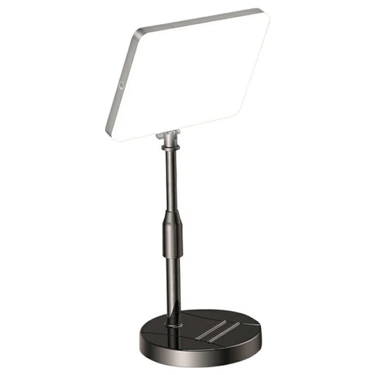 12-inch LED Fill Light with Desktop Stand for Live Streaming Adjustable Brightness Photography Light