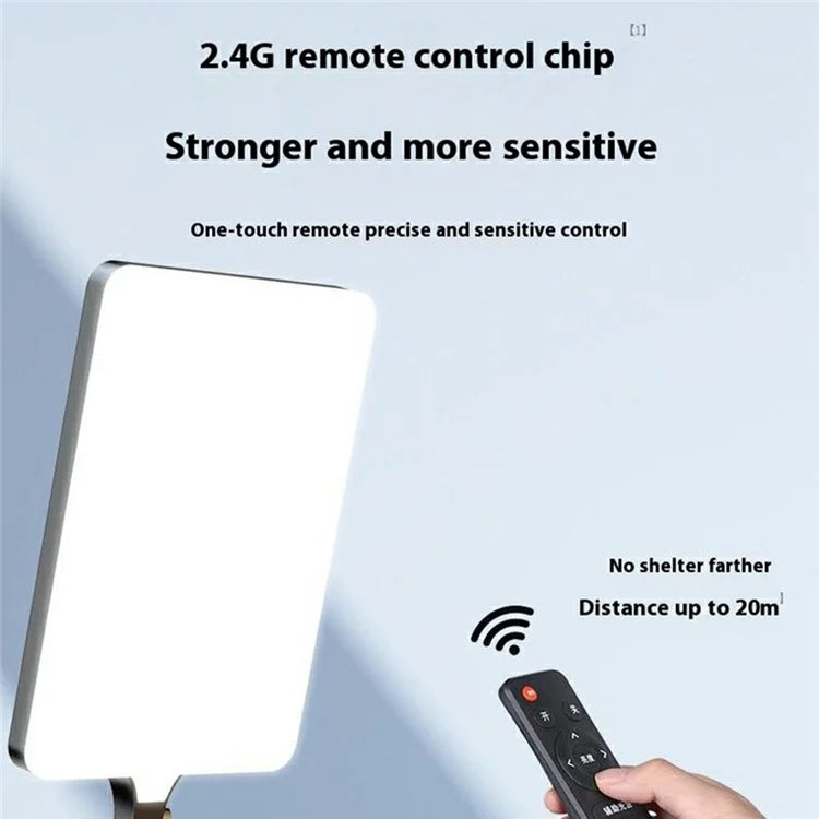 12-inch LED Fill Light with Desktop Stand for Live Streaming Adjustable Brightness Photography Light