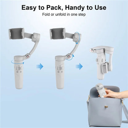 M1 3-Axis Smartphone Holder Gimbal Stabilizer Auto Face Tracking Selfie Stick