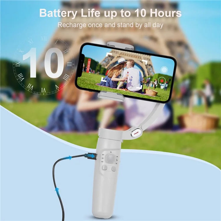 M1 3-Axis Smartphone Holder Gimbal Stabilizer Auto Face Tracking Selfie Stick