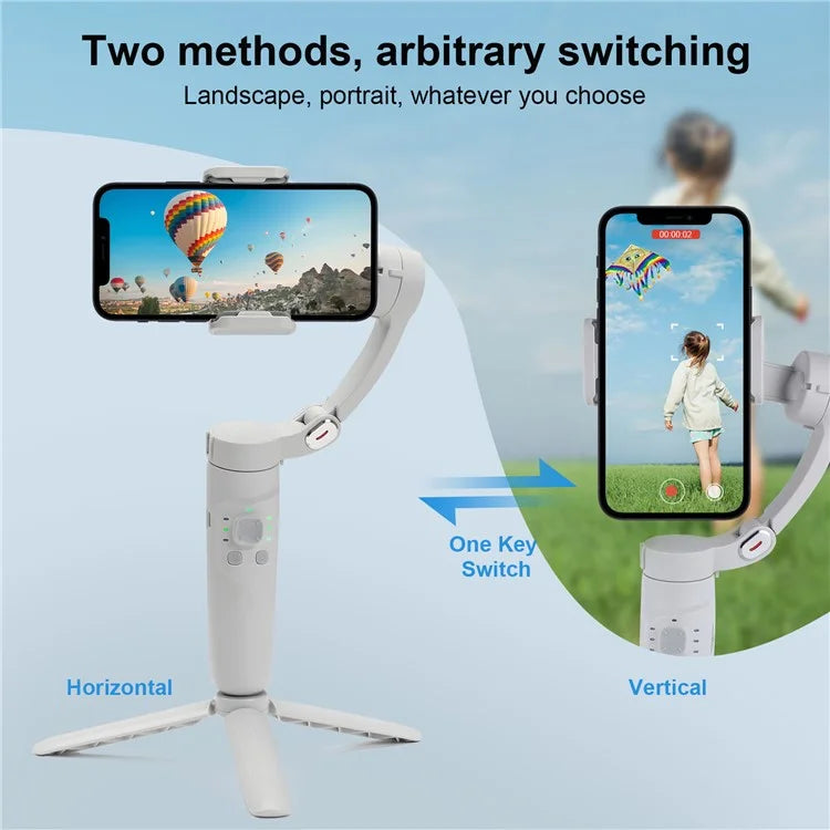 M1 3-Axis Smartphone Holder Gimbal Stabilizer Auto Face Tracking Selfie Stick