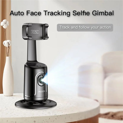 YESIDO SF15 Intelligent 360 Degree Gimbal Camera Face Tracking Gimbal Stabilizer with Phone Clip