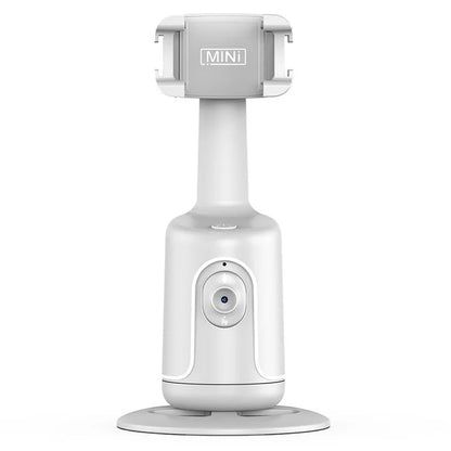 P01 pro 360-Degree Intelligent Tracking Gimbal Camera with Cold Shoe Portable Gimbal Stabilizer