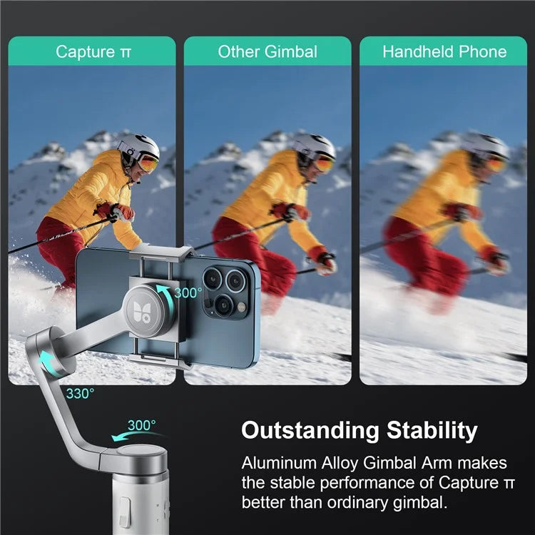 XIAOMIYOUPIN FUNSNAP Capture Smartphone Gimbal Stabilizer Handheld Phone Balancer