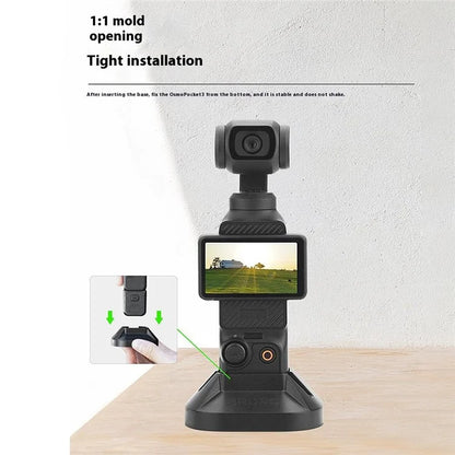 BRDRC Desktop Mount Stand for DJI Osmo Pocket 3 Stable Holder for Live Streaming