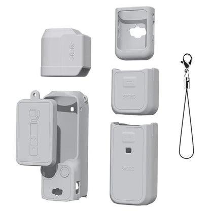 BRDRC For DJI Osmo Pocket 3 Silicone Case Set Lens Cover and Screen Cover Accessories