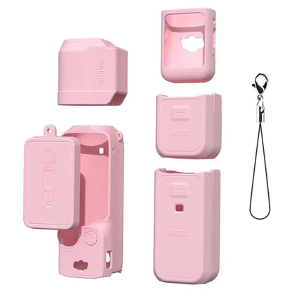 BRDRC For DJI Osmo Pocket 3 Silicone Case Set Lens Cover and Screen Cover Accessories