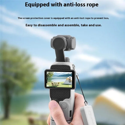 BRDRC For DJI Osmo Pocket 3 Silicone Case Set Lens Cover and Screen Cover Accessories