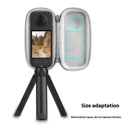 BRDRC For Insta360 X3 / One X2 / One X Action Camera Storage Case PU Protective Bag