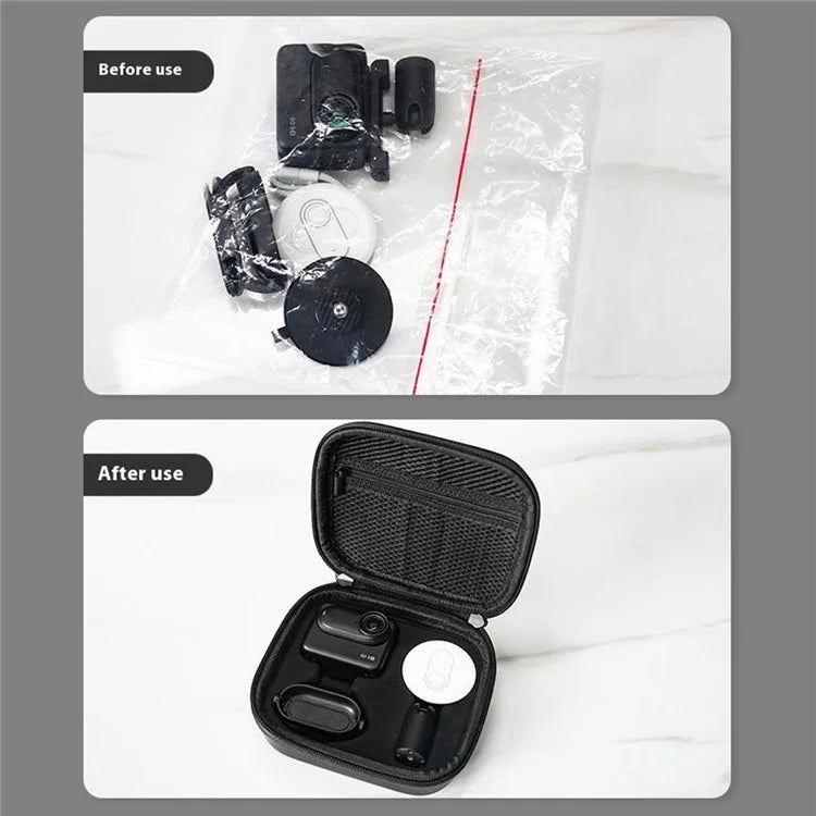 FLYMILE For Insta360 GO 3S / GO 3 Storage Case Camera and Accessories Carrying Bag