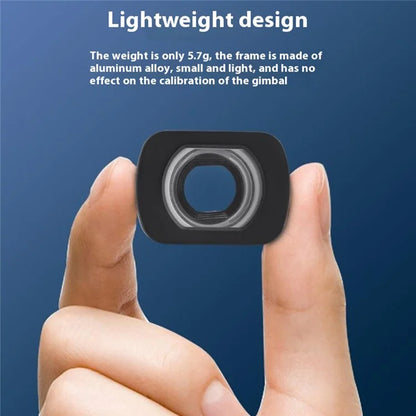 BRDRC For DJI Osmo Pocket 3 Wide-Angle Lens Optical Glass Ultra Wide Angle Camera Lens Filter
