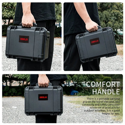 STARTRC 1142938 For Insta360 X4 Double Layer Camera Carrying Case Waterproof Storage Box with Shoulder Strap