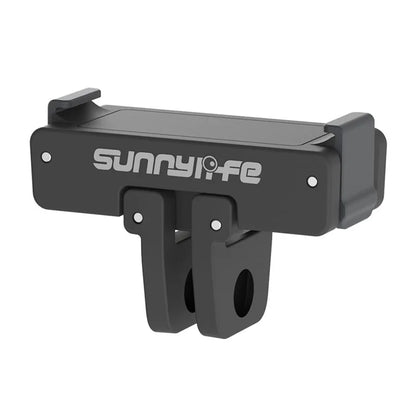 SUNNYLIFE AD691 Magnetic Adapter for DJI Osmo Action 4 / 3 / 2 Quick-release Selfie Stick Tripod Adapter Mount