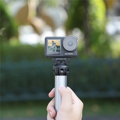 SUNNYLIFE AD691 Magnetic Adapter for DJI Osmo Action 4 / 3 / 2 Quick-release Selfie Stick Tripod Adapter Mount