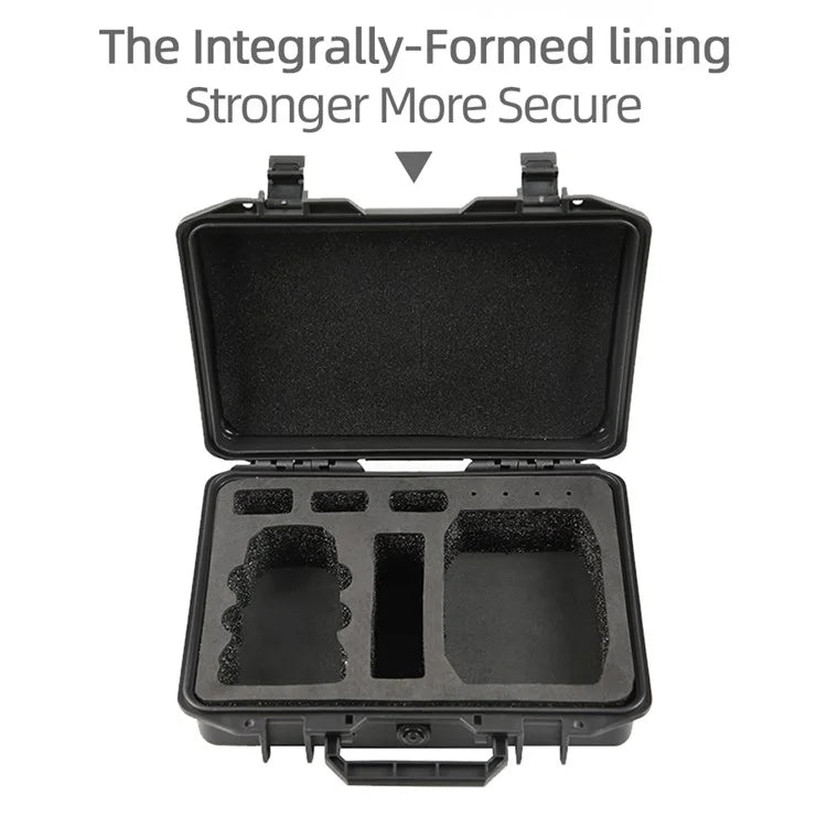 For DJI Mini 2 SE / Mini 2 Waterproof Suitcase Anti-explosion Storage Box Compatible with RC-N1 Remote Controller