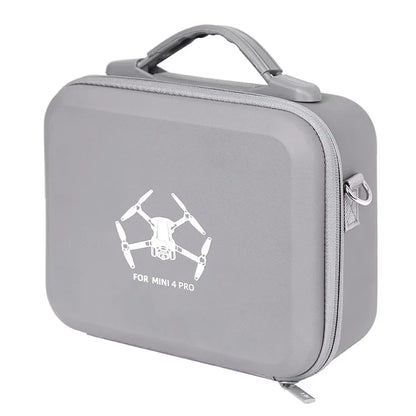 For DJI Mini 4 Pro EVA Shockproof Carrying Case Drone RC-N1 / N2 Controller Crossbody Bag