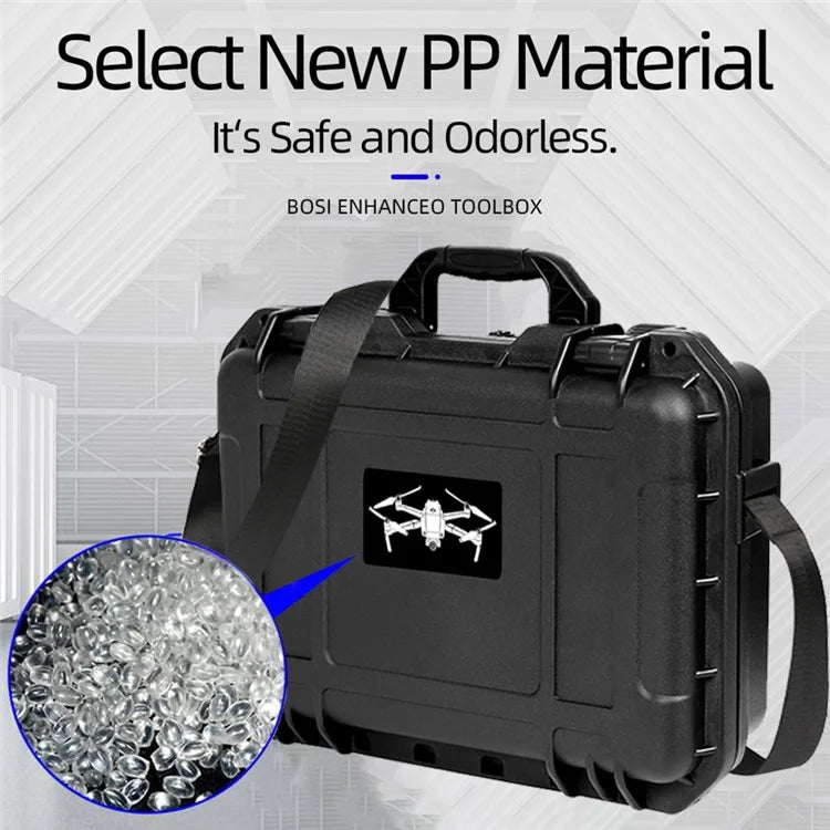 For DJI Mini 4 Pro Explosion-Proof Suitcase Shockproof Lining Portable Storage Box