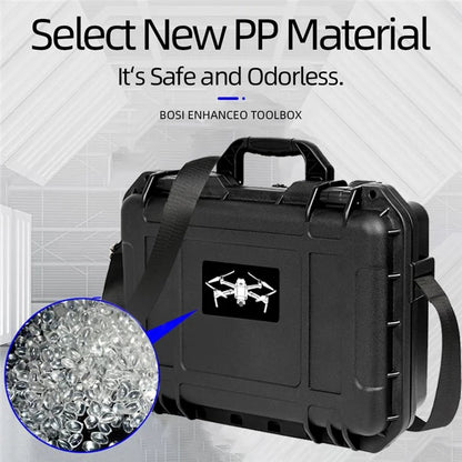 For DJI Mini 4 Pro Explosion-Proof Suitcase Shockproof Lining Portable Storage Box
