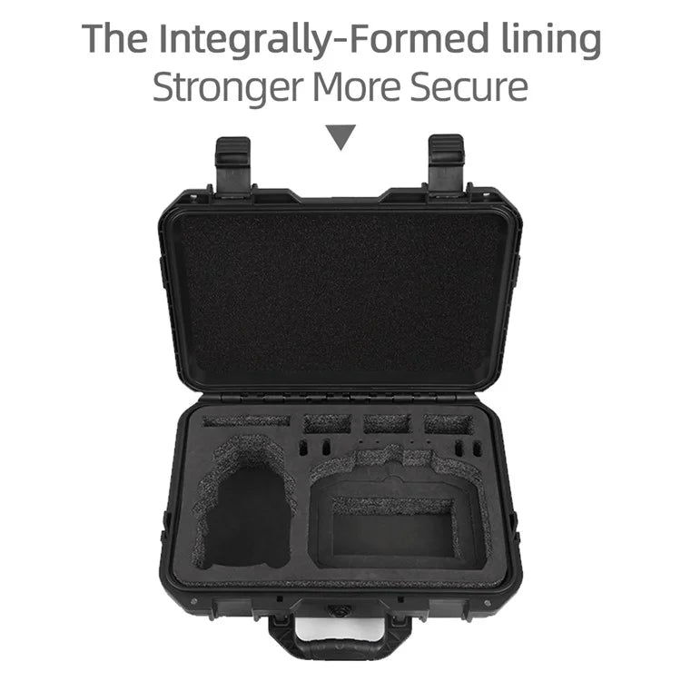 For DJI Mini 4 Pro Explosion-Proof Suitcase Shockproof Lining Portable Storage Box