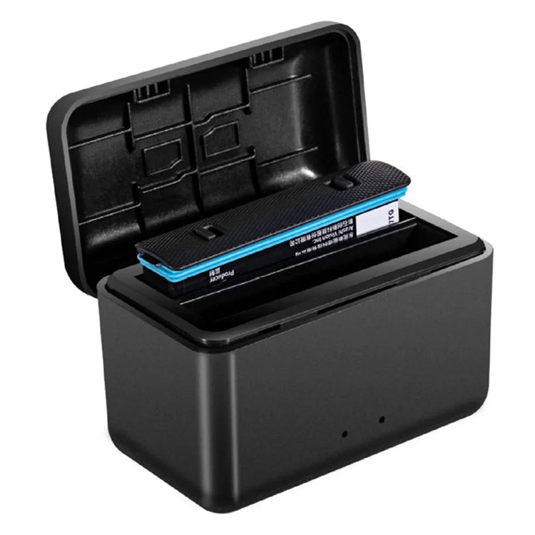 For Insta360 X4 Action Camera Battery Charger Hub Charging Station Storage Case