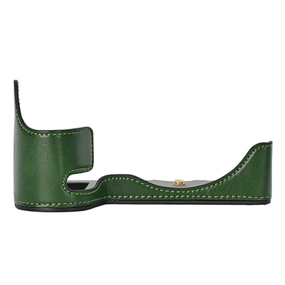 For Nikon Z 6 / Z 6II Textured Leather Camera Bag Bottom Case Easy to Replace Battery