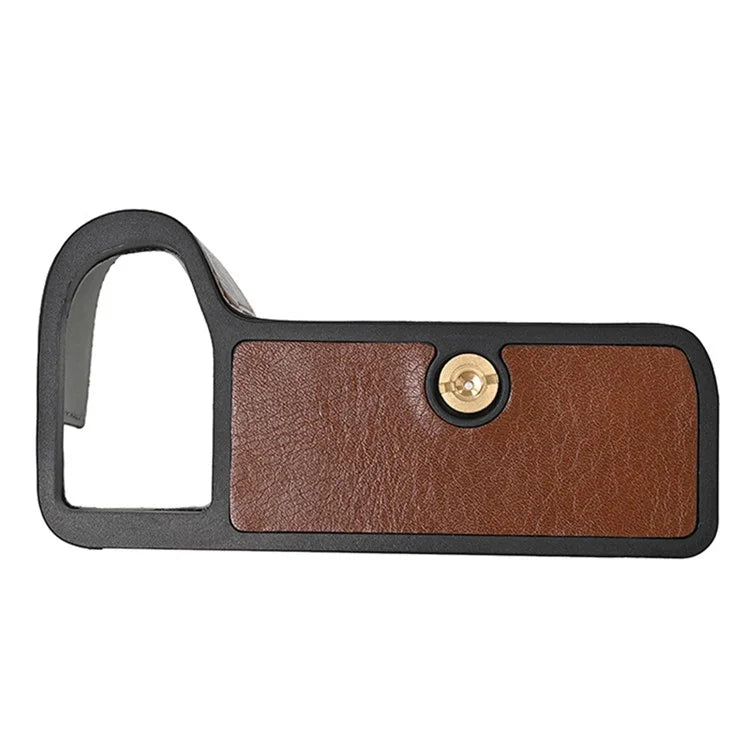 For Panasonic Lumix S5 / S5 II Leather Camera Half Cover Bottom Case with Battery Opening