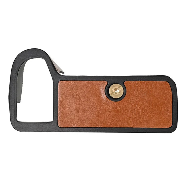 For Panasonic Lumix S5 / S5 II Leather Camera Half Cover Bottom Case with Battery Opening