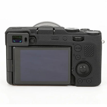 For Sony A7C II / A7CR Textured Case Anti-Scratch Silicone Cover Camera Sleeve