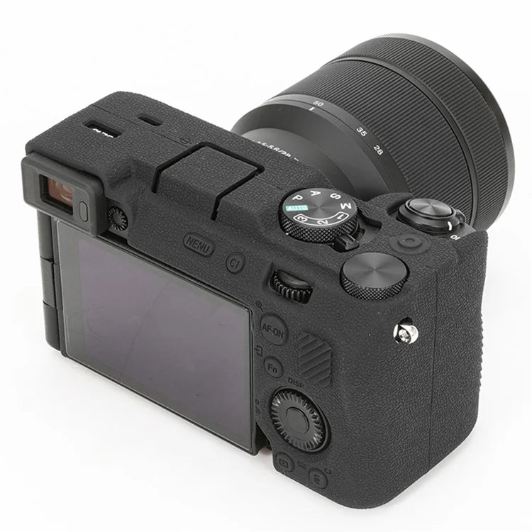 For Sony A7C II / A7CR Textured Case Anti-Scratch Silicone Cover Camera Sleeve