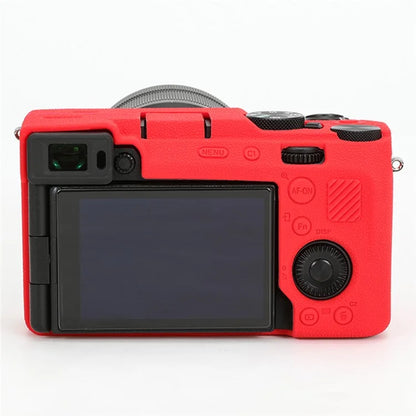For Sony A7C II / A7CR Textured Case Anti-Scratch Silicone Cover Camera Sleeve