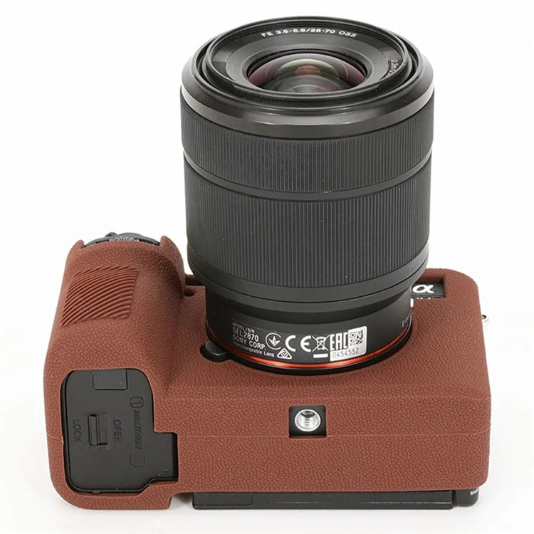 For Sony A7C II / A7CR Textured Case Anti-Scratch Silicone Cover Camera Sleeve