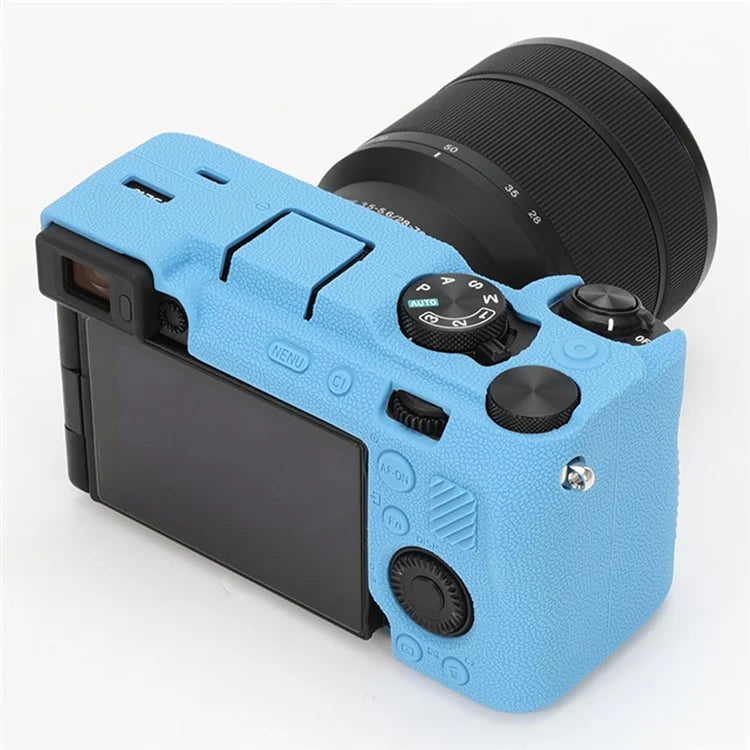 For Sony A7C II / A7CR Textured Case Anti-Scratch Silicone Cover Camera Sleeve