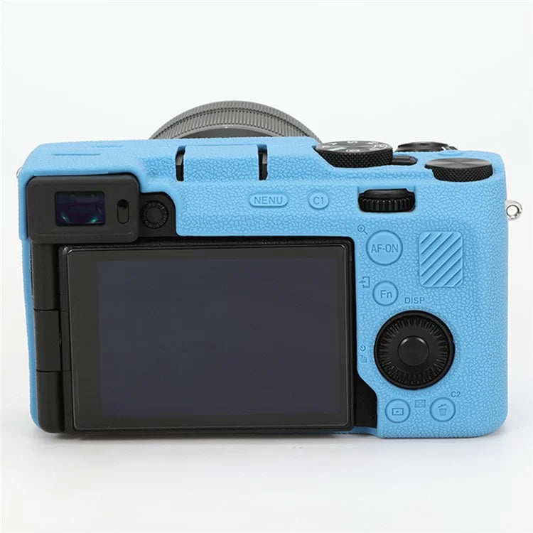 For Sony A7C II / A7CR Textured Case Anti-Scratch Silicone Cover Camera Sleeve