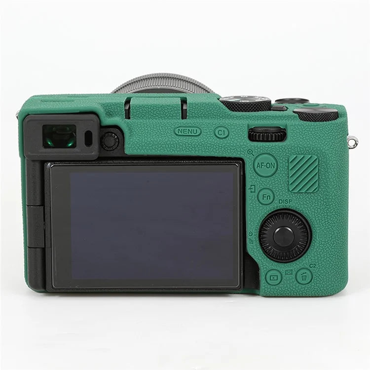 For Sony A7C II / A7CR Textured Case Anti-Scratch Silicone Cover Camera Sleeve