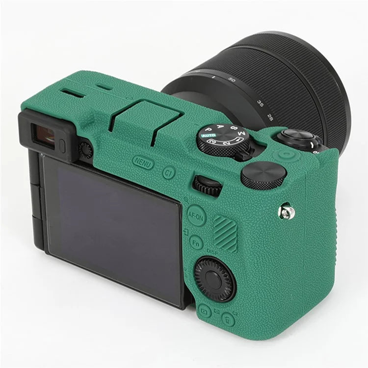 For Sony A7C II / A7CR Textured Case Anti-Scratch Silicone Cover Camera Sleeve