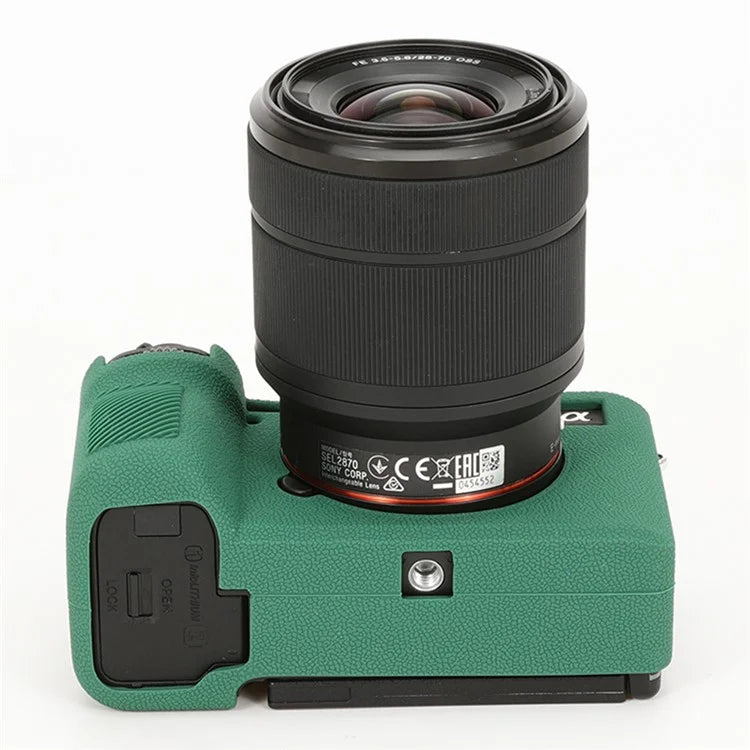 For Sony A7C II / A7CR Textured Case Anti-Scratch Silicone Cover Camera Sleeve