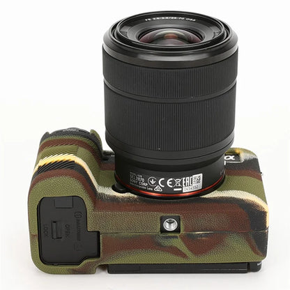 For Sony A7C II / A7CR Textured Case Anti-Scratch Silicone Cover Camera Sleeve
