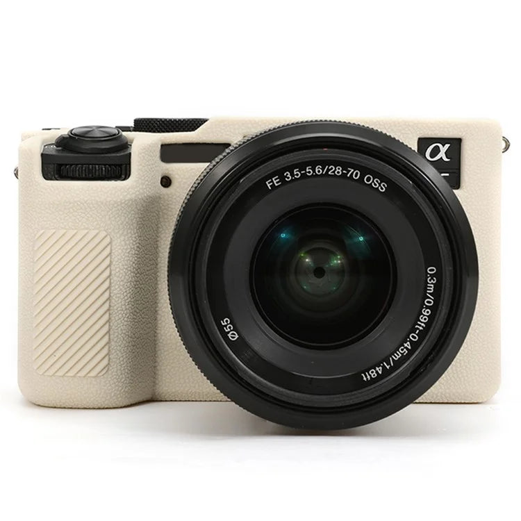 For Sony A7C II / A7CR Textured Case Anti-Scratch Silicone Cover Camera Sleeve