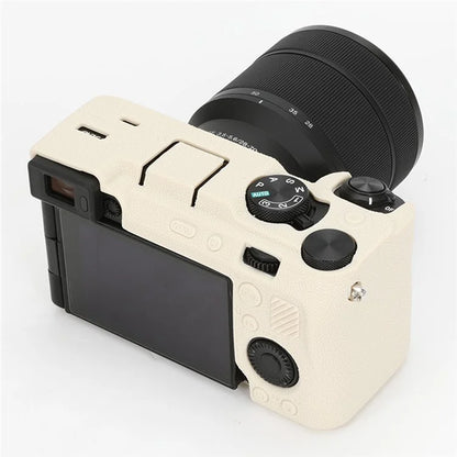 For Sony A7C II / A7CR Textured Case Anti-Scratch Silicone Cover Camera Sleeve