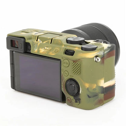 For Sony A7C II / A7CR Anti-Drop Camera Cover Glossy Silicone Protective Case