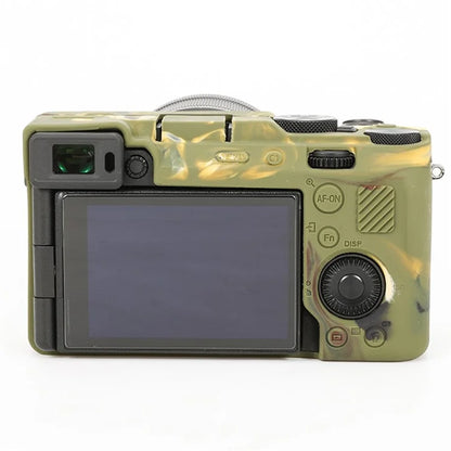 For Sony A7C II / A7CR Anti-Drop Camera Cover Glossy Silicone Protective Case