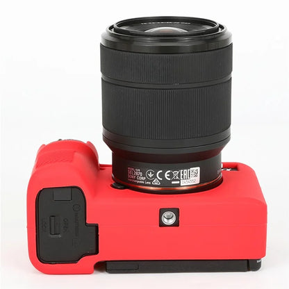 For Sony A7C II / A7CR Anti-Drop Camera Cover Glossy Silicone Protective Case